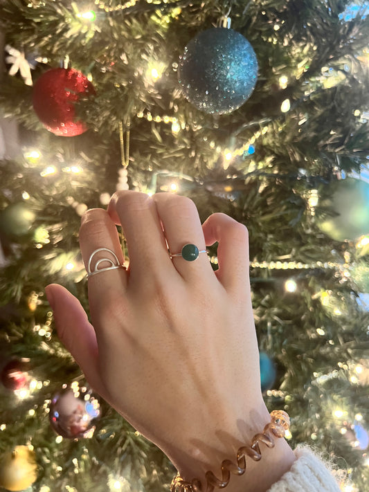 Aventurine Ring