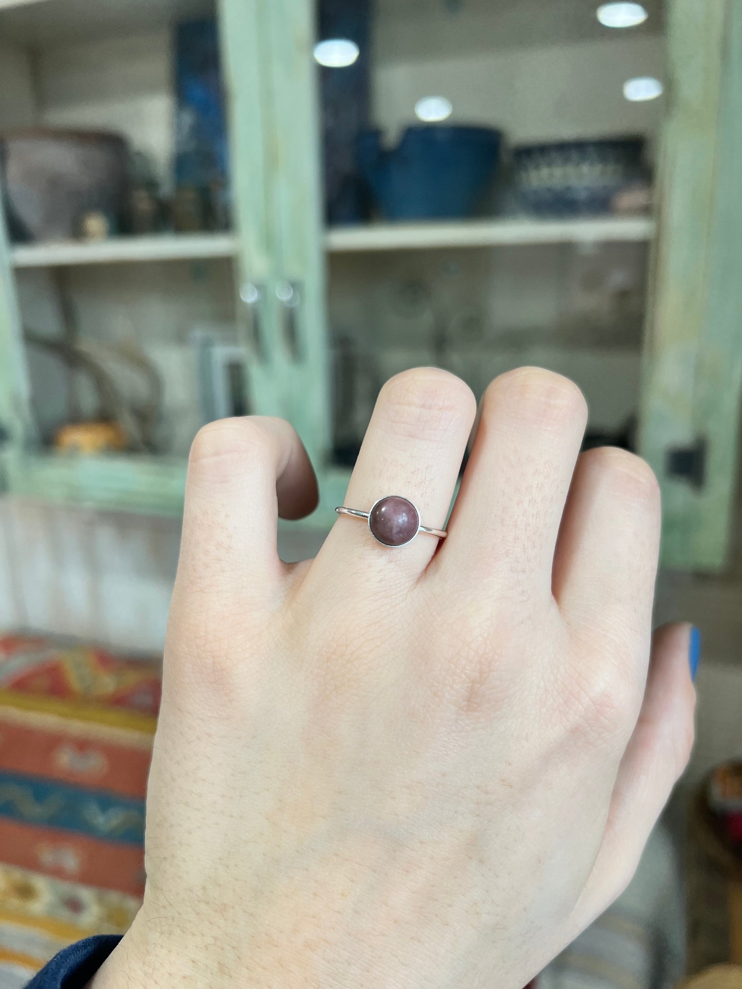 Rhodonite Ring