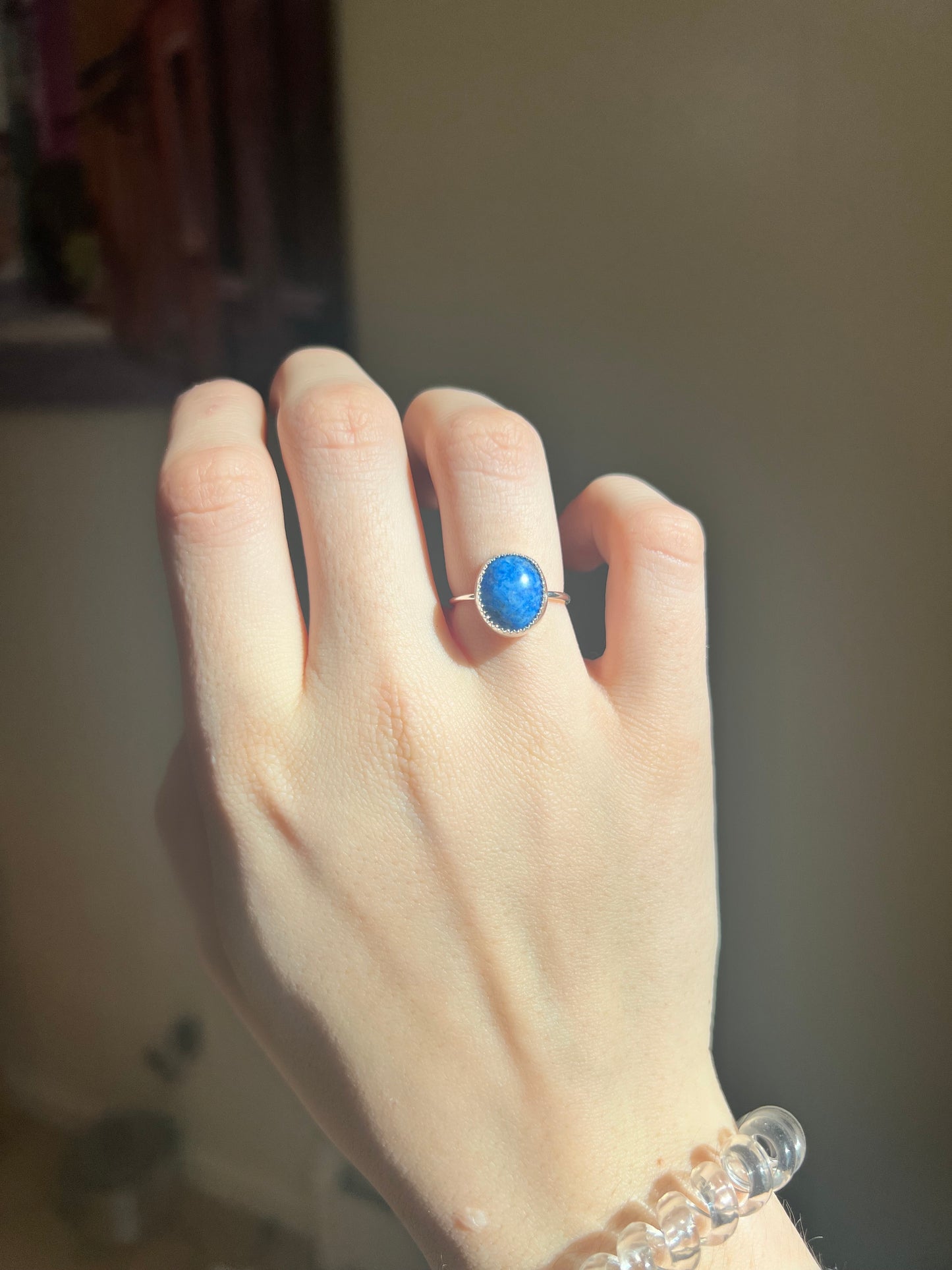 Lapis Lazuli Oval Ring